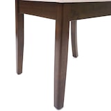 thumbnail of Set di 6 sedie da pranzo HWC-G46, sedia da cucina Sedia, tessuto/tessuto legno massiccio ~ struttura scura, beige