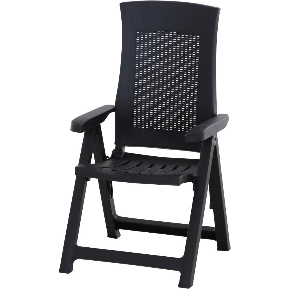 Gold Klappsessel anthrazit