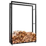 thumbnail of Kaminholzständer Keri V2 schwarz/25x100x150 cm