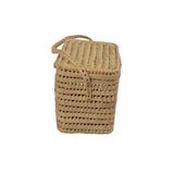 thumbnail of Cesta de Mimbre Picnic multiusos – Cesta de Transporte de mimbre trenzado -