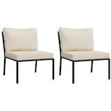 thumbnail of Helloshop26 - Gartenmöbelset Outdoor-Möbel 6-teilig mit Kissen sandfarben Stahl 02_0016942