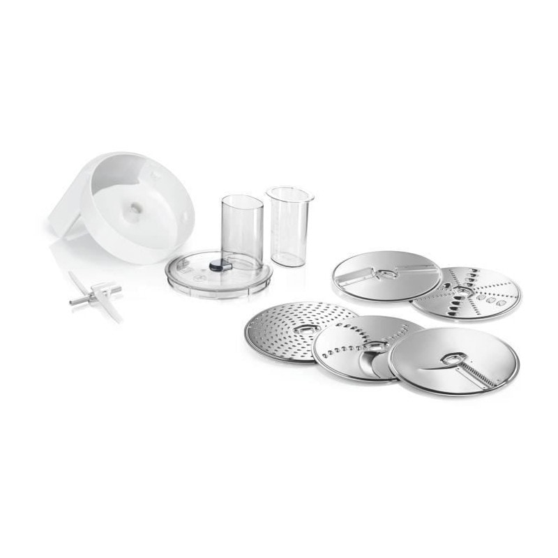 Bosch MUZ5VL1 VeggieLove Durchlaufschnitzler mit Zusatzscheiben