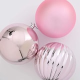 thumbnail of vidaXL Weihnachtskugel-Set 15 pcs Rosa Kunststoff