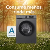 thumbnail of Lavadora 8kg VOK con Instalación Incluida -  Clase A, Motor Inverter Silencioso, Vapor, Al 84 x Pr 49cm, 1200 rpm, 14 Programas, Gris, EVW-8BAGL2412
