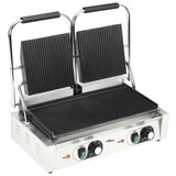 thumbnail of vidaXL Doppelter Gerillter Panini-Grill 3600 W 57x30,5x20 cm