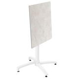 thumbnail of Pied de table avec système inclinable en aluminium blanc Klipo - Oviala