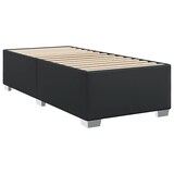 thumbnail of vidaXL Boxspringbett mit Matratze Schwarz 90x190 cm Kunstleder