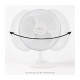 thumbnail of Ventilateur de table 30cm Clatronic VL 3602 Blanc