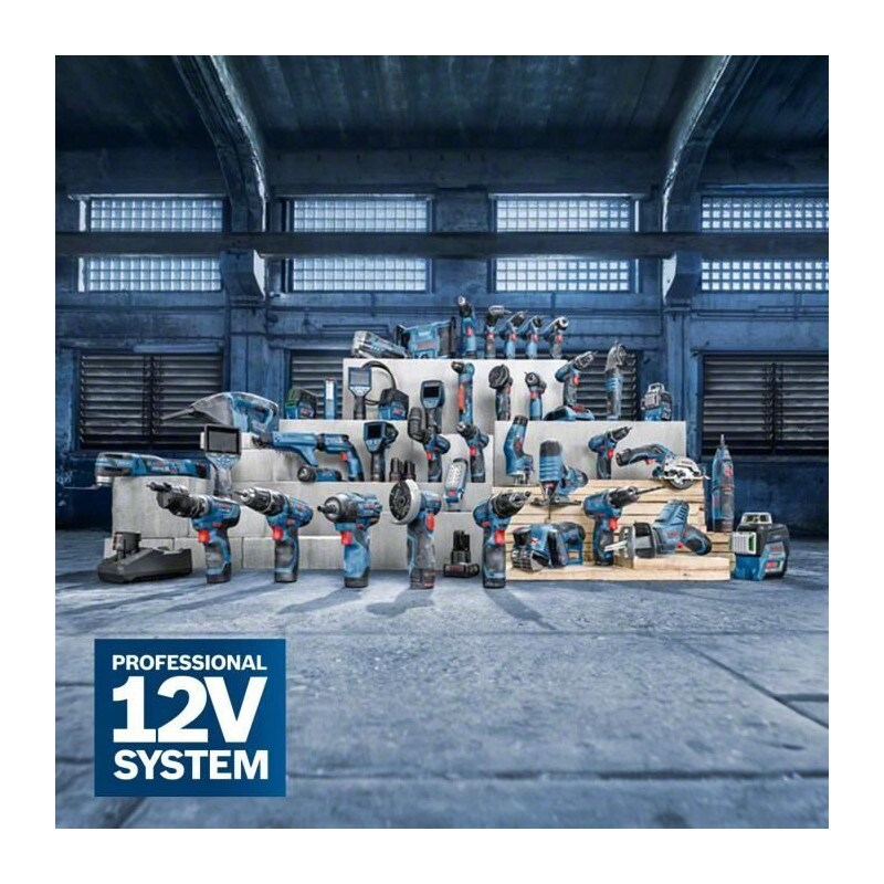 Akku-Drehschlagschrauber GDR 12V-105, mit 2 x 2.0 Ah Li-Ion Akku, L-BOXX