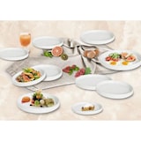 thumbnail of Piatto Oslo Piano cm.28 Bianco