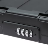 thumbnail of HMF 318-02 Tragbarer Safe mit Zahlenschloss, wasserdichter Mini Tresor mit Drahtseil, 23,5 x 14,5 x 5,8 cm