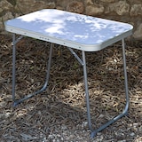 thumbnail of Mesa plegable de acero para camping Aktive