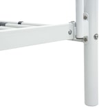 thumbnail of vidaXL Etagenbett Weiß Metall 90×200 cm