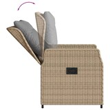 thumbnail of vidaXL 5-tlg. Garten-Essgruppe mit Kissen Beige Poly Rattan