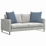 thumbnail of vidaXL Sofa Kussens 2 pcs Blauw 80 x 80 cm Katoen Stof