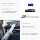 thumbnail of Intirilife Staubsaugeraufsatz mit dünnen flexiblen Saugröhrchen - 38.5 x 4 cm - Für Staubsauger mit 3.1 cm Durchmesser Bürste Reinigungsaufsatz