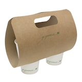 thumbnail of MONOUSO - Becherträger mit Pappgriff 23,9x18cm Ø8,0cm (50 Stück)