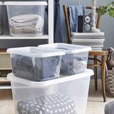 thumbnail of Stevige Opbergbox 60L met deksel - SmartStore - Voedsel Veilig