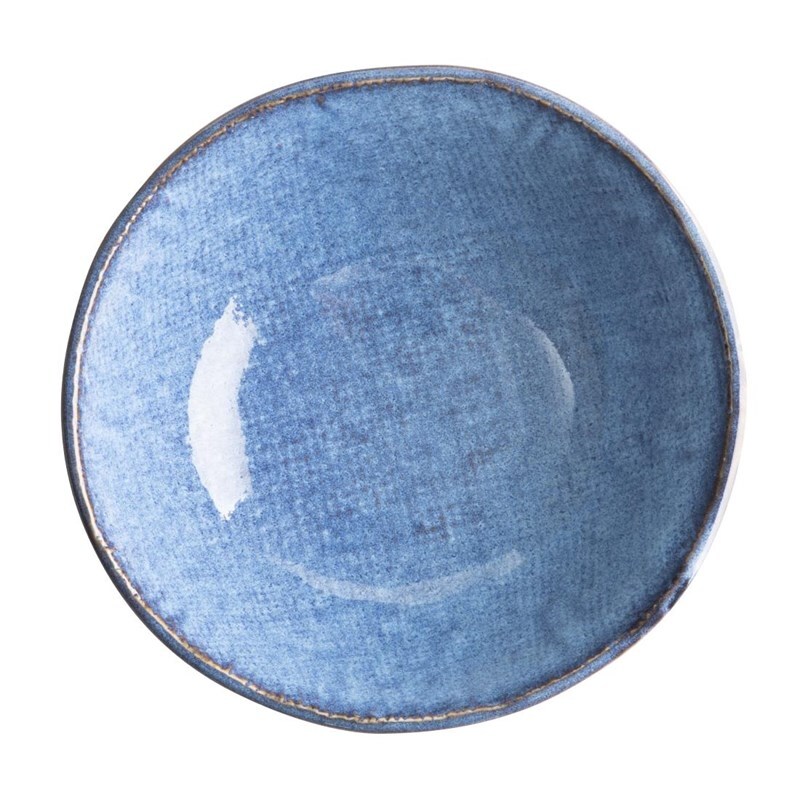 Olympia Denim Blue Coupe Shells 160mm (verpakking van 6)