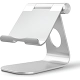thumbnail of TOJ Aluminium Tabletstandaard - Verstelbare Tablethouder - Telefoonhouder - Statief - Zilver