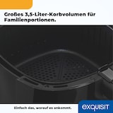 thumbnail of Exquisit Heissluftfriteuse FR6502 sw | 3,5 Liter | 1300 W | Timer | schwarz