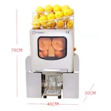 thumbnail of Exprimidor de Naranjas automatico, Modelo NS2000E-2S cubas Inox