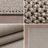 thumbnail of Carpetsale24 Teppich 120x170 cm Braun, Einfarbig & Weich, Moderner Schlingenflor für Wohnzimmer oder Schlafzimmer, Pflegeleicht & Dekorativ