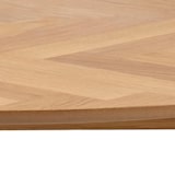 thumbnail of Nagano Esstisch Ø120cm, Fischgrät eichendekor.