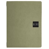 thumbnail of Stil Casa, Set 12 Speisekartenhalter A4, Polyurethan, 24,3x31,6 cm, 3 Innenhüllen, Gummiband, Farbe Senfgelb.