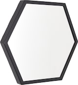 thumbnail of LOFT42 Wandspiegel Hexagon Klein - Schwarz - 36x32