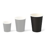 thumbnail of greenbox - vasos de papel 300 ml / 12 oz, Ø 90 mm, negro, 1000 piezas.