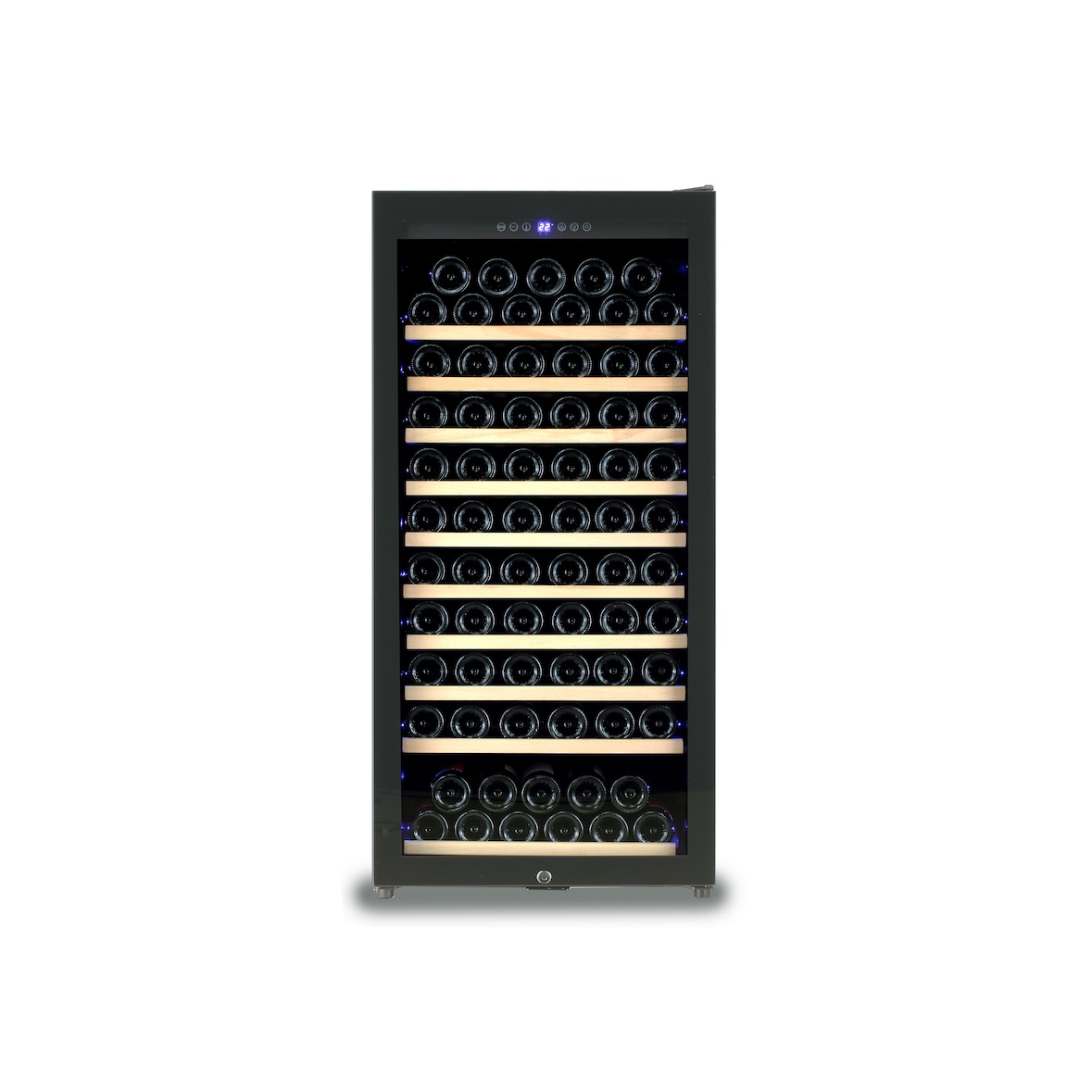 Iarp Frigovetrina per vino Scarlet 298, metallo, 598x690x12900mm, ventilato, nero