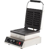 thumbnail of CHEFGASTRO Waffeleisen für belgische Waffeln, 2.000 Watt, Brüssel, Profi Line, Waffelautomat, Waffelbäcker, Edelstahl, 2 Stück Waffeln