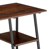 thumbnail of tectake Table de bureau Paisley 120x50x73,5cm - Bois foncé industriel, rustique -404696