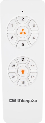 thumbnail of Orbegozo CP 117105 - Ventilador de techo, 6 velocidades , 40 W, Blanco