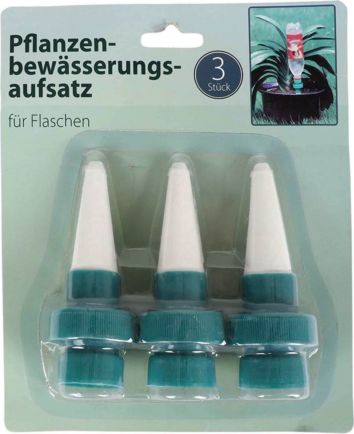 Pflanzenbewässerungsaufsatz 3er-Set Blumentopf Wasserspender Bewässerungssystem
