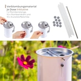 thumbnail of Spendendose, HMF 46000-07, 14,5 x 10 cm, Lichtgrau