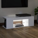 thumbnail of vidaXL TV-Schrank mit LED-Leuchten Weiß 90x39x30 cm