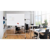 thumbnail of Mobiles Board, Serie: TM Idea/Flex – mit doppelseitiger Whiteboard-Oberfläche, drehbar, 150×100 cm