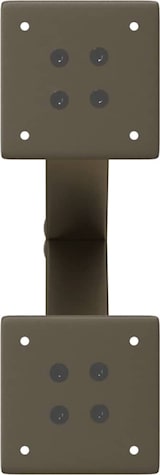 thumbnail of vidaXL Couchtischbeine X-Form 2 Stk. Naturstahl 37x(30-31) cm Stahl