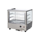thumbnail of METRO Professional Vitrine chauffante GHV1120R, inox/verre, 67.8 x 56.8 x 68.6 cm, 120 L, temp. : 30 à +90°C, 1100 W, 3 étagères, argenté