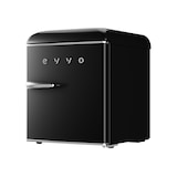 thumbnail of EVVO Frigorífico Mini F20 Retro Negro, 45 l, diseño vintage, bajo consumo, silencioso