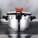 thumbnail of Schnellkochtopf 10 Liter  26cm Edelstahl Induktion Automatisches Schließen