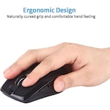 thumbnail of TOJ Draadloze Ergonomische Muis - USB-C 2.4GHZ Ontvanger - 1600DPI - Zwart