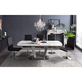 thumbnail of SalesFever Kronleuchter 120 cm | 9-flammig | Metall mit klarem Acryl-Glas | B 53 x T 63 x H 120 cm | transparent