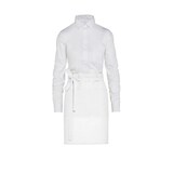 thumbnail of BRUSSELS - Short Recycled Bistro Apron with Pocket: One Size / Natural