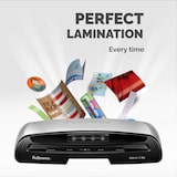 thumbnail of Fellowes Plastificadora Saturn A4, uso frecuente, 125 micras, tiempo calentamiento 1 minuto.