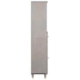 thumbnail of Helloshop26 - Moderner Badezimmerschrank mit Schublade 38 x 33 x 160 cm elegantes und schickes Design aus massivem grauem Mangoholz 02_0057888