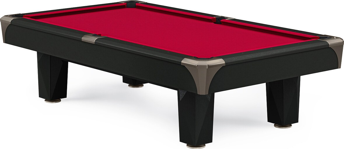 Stradivari Billardtisch "Master", Simonis 860, Red, 8 ft (Spielfeld 224x112 cm)