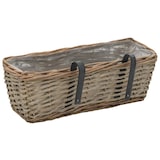 thumbnail of vidaXL Balkon-Blumentöpfe 2 Stk. Weide mit PE-Auskleidung 40 cm